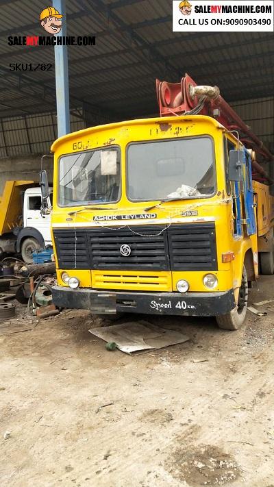 ASHOK LEYLAND CHASSIS WITH PUTZMEISTER BOOM PUMP